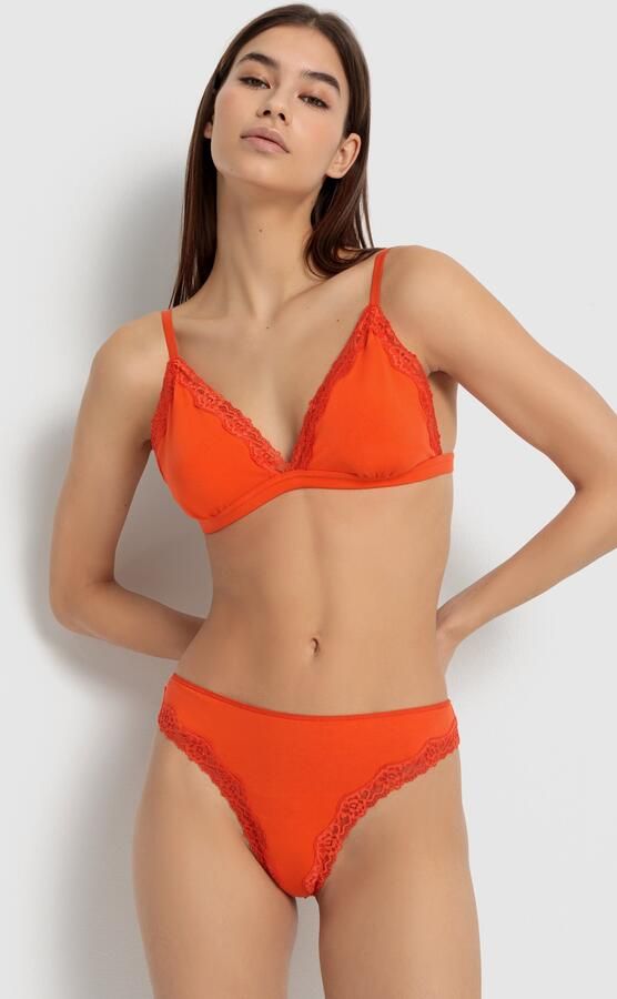 LSCN by LASCANA Bralette met delicate kant-bies (1-delig) - Foto 5