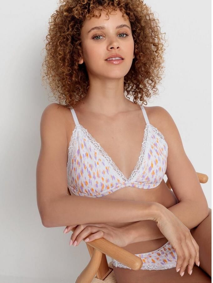 LSCN by LASCANA Bralette met delicate kant-bies (1-delig) - Foto 2