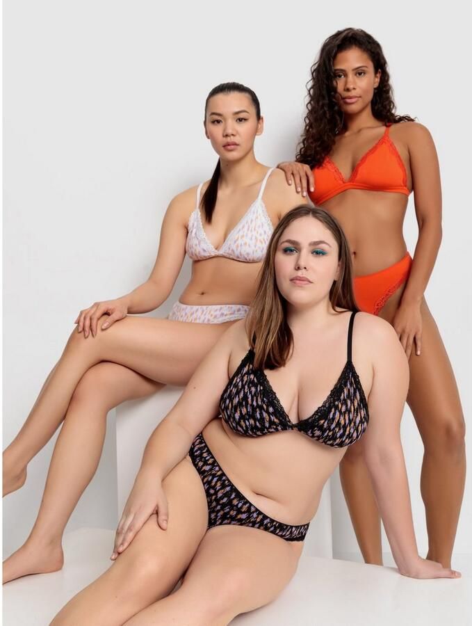 LSCN by LASCANA Bralette met delicate kant-bies (1-delig) - Foto 3