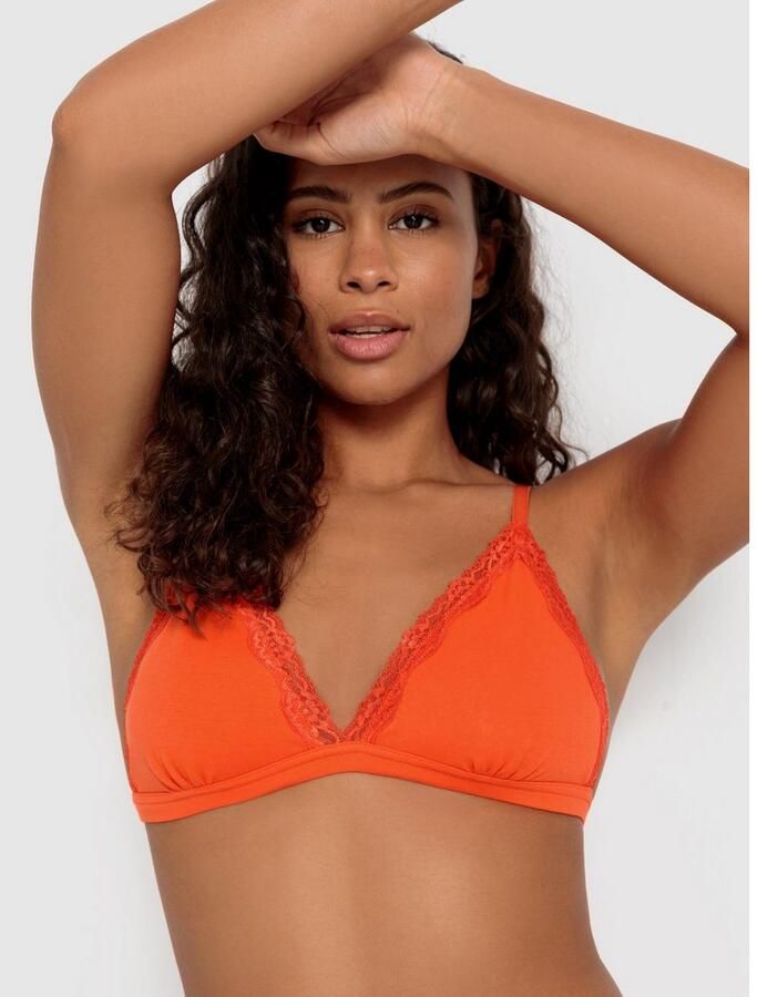 LSCN by LASCANA Bralette met delicate kant-bies (1-delig)