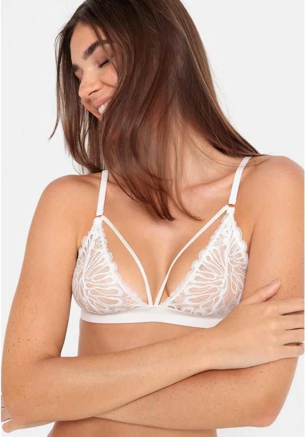 LSCN by LASCANA Bralette van bladeren kant (1-delig) - Foto 2