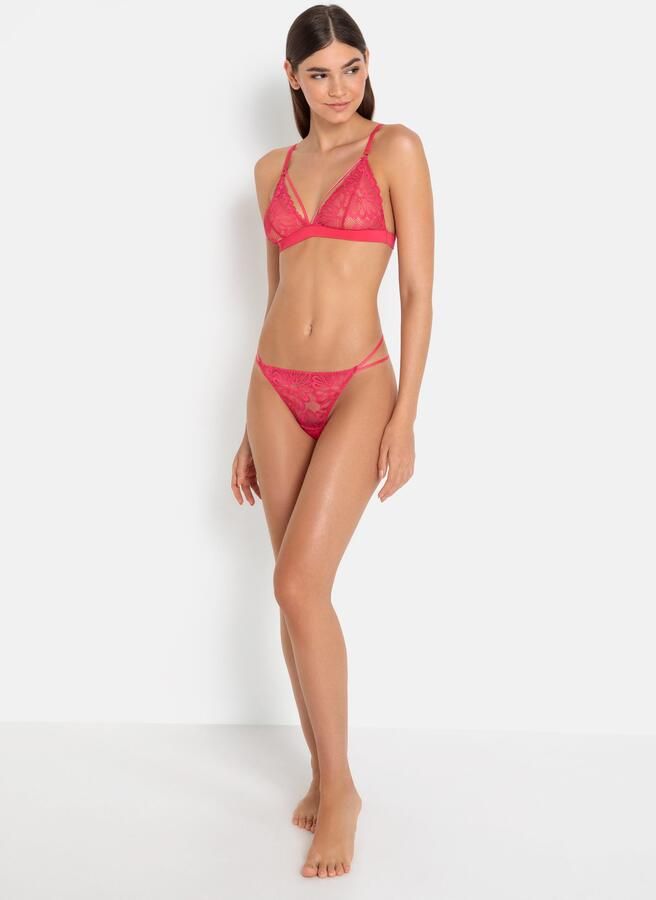 LSCN by LASCANA Bralette van bladeren kant (1-delig) - Foto 5