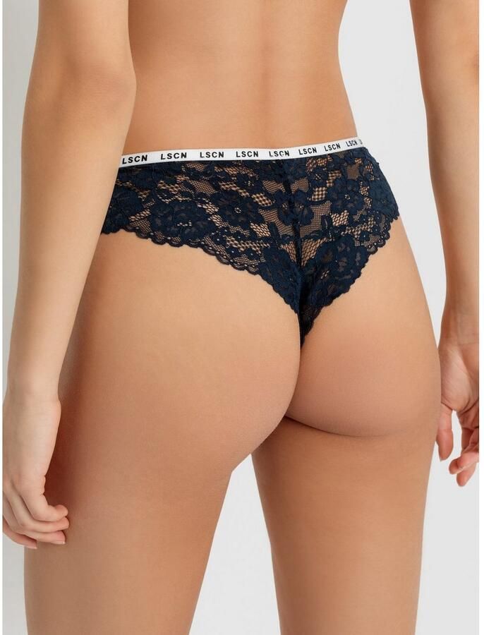 LSCN by LASCANA Brazilian slip met logo-boord (1 stuk)