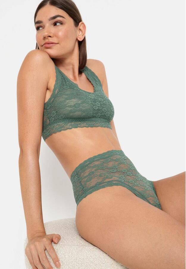 LSCN by LASCANA Brazilian slip van fijne kant (1 stuk)