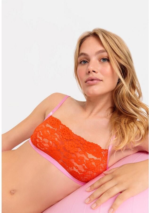 LSCN by LASCANA Bustier met glanzende band (1-delig)