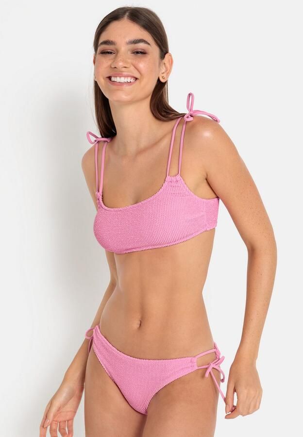 LSCN by LASCANA Bustierbikinitop Lou trendy structuurstof - Foto 6