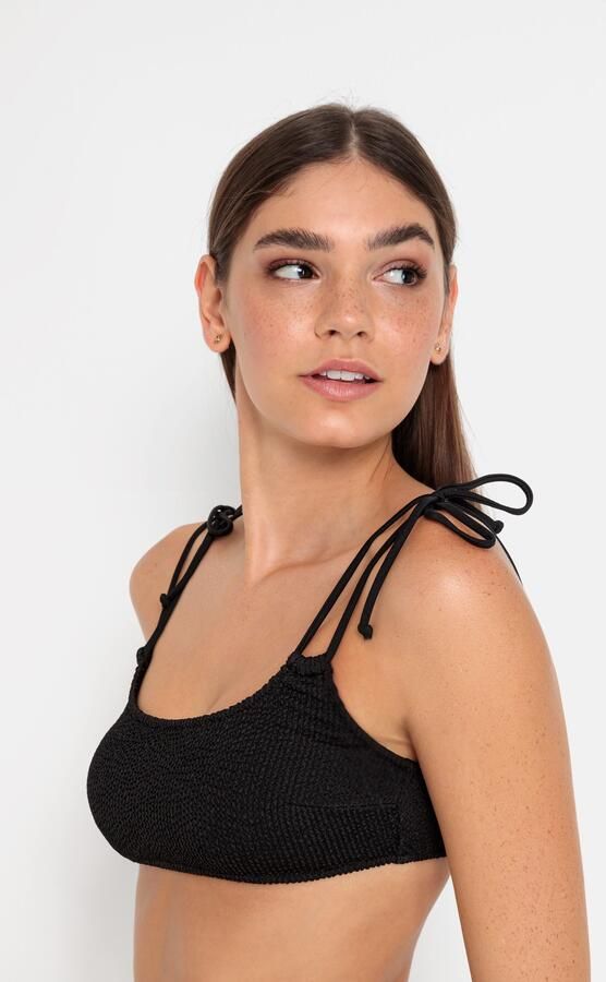 LSCN by LASCANA Bustierbikinitop Lou trendy structuurstof - Foto 3