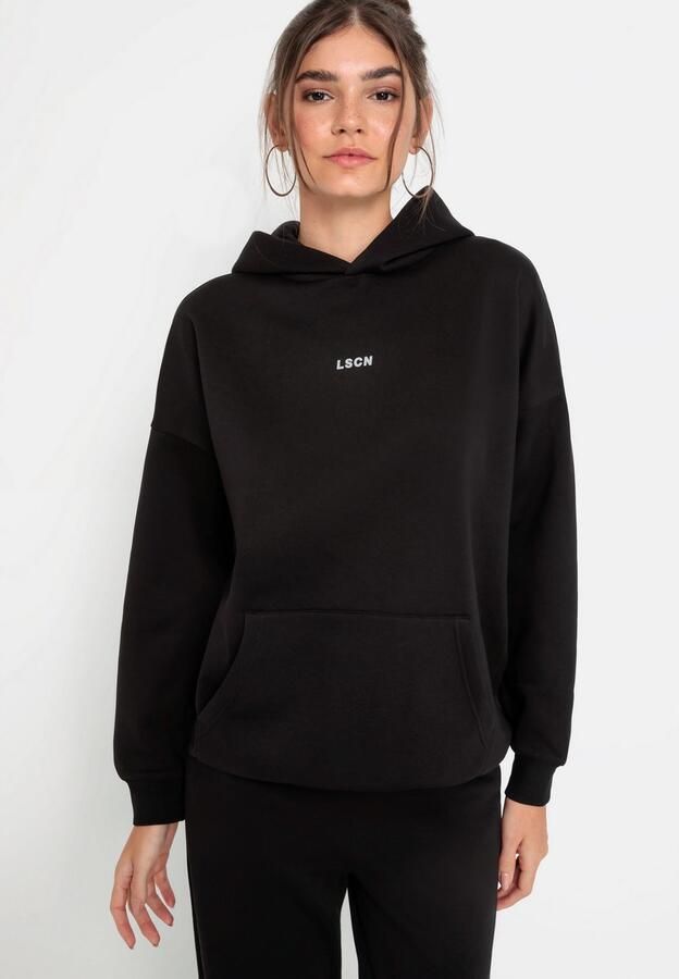 LSCN by LASCANA Hoodie met opgezette kangoeroezak - Foto 6