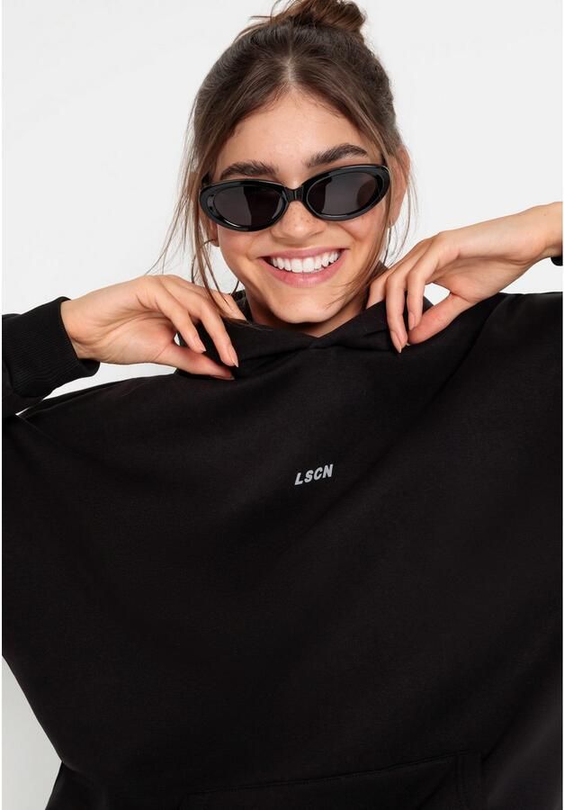 LSCN by LASCANA Hoodie met opgezette kangoeroezak - Foto 2