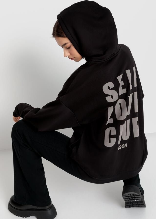 LSCN by LASCANA Hoodie met paragraaf op de rug - Foto 5