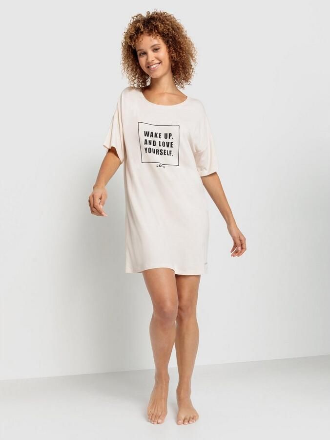 LSCN by LASCANA Nachthemd in losjes zittende snit - Foto 2