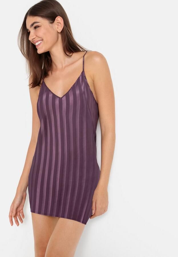 LSCN by LASCANA Negligé in elegant streepdesign (1-delig) - Foto 2