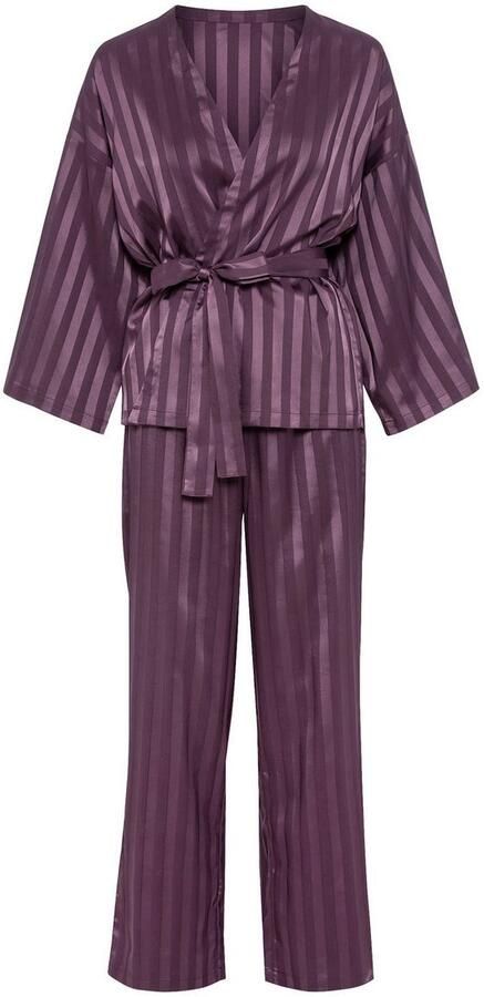 LSCN by LASCANA Pyjama in kimono-stijl (set 2-delig) - Foto 6