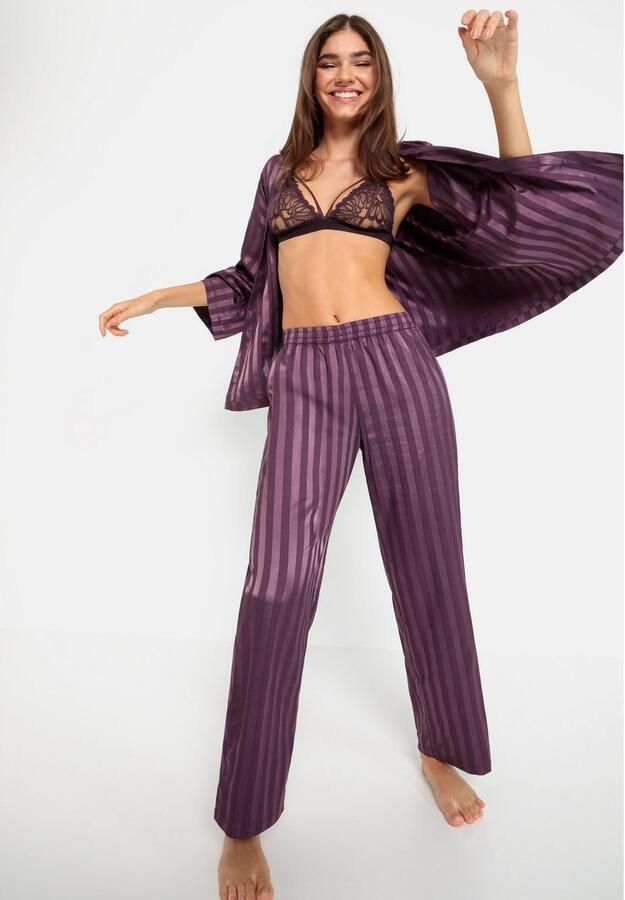 LSCN by LASCANA Pyjama in kimono-stijl (set 2-delig) - Foto 2