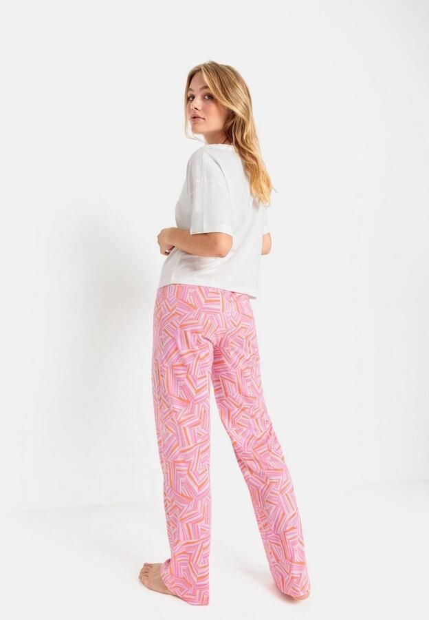 LSCN by LASCANA Pyjama met mooie all-over print (2-delig) - Foto 2