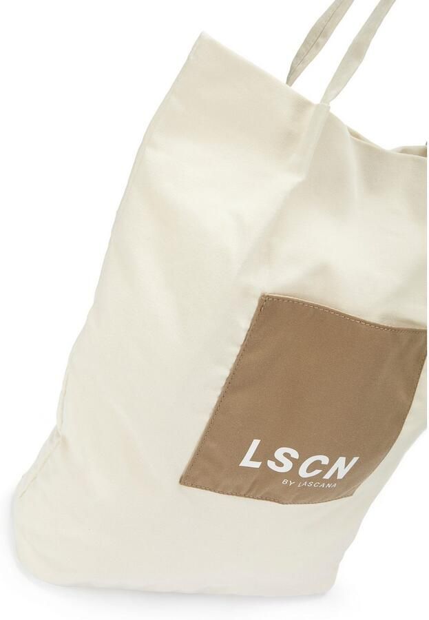 LSCN by LASCANA Shopper Schoudertas strandtas draagtas VEGAN - Foto 2