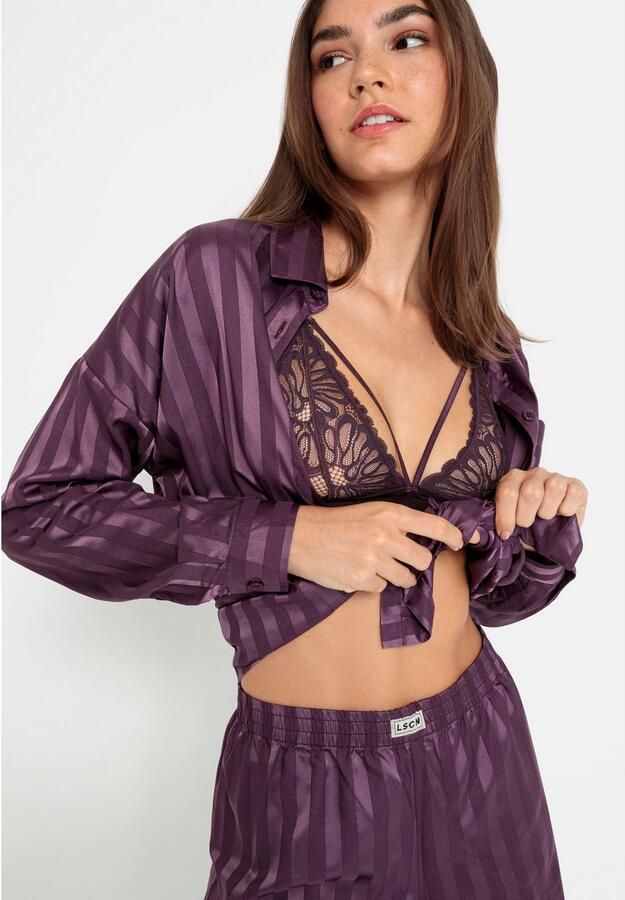 LSCN by LASCANA Shortama in wijd model (2-delig)