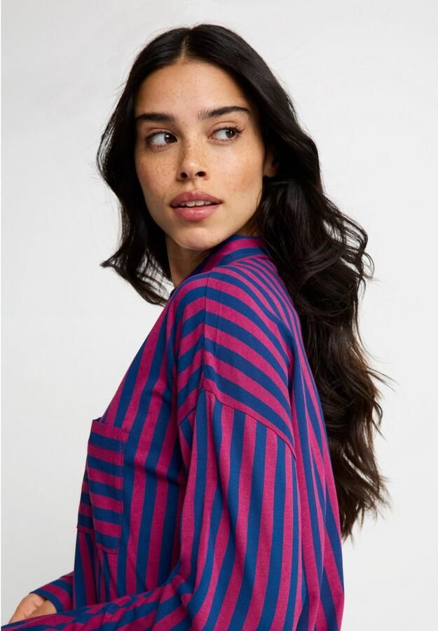 LSCN by LASCANA Shortama met mooi strepenprint (2-delig) - Foto 3