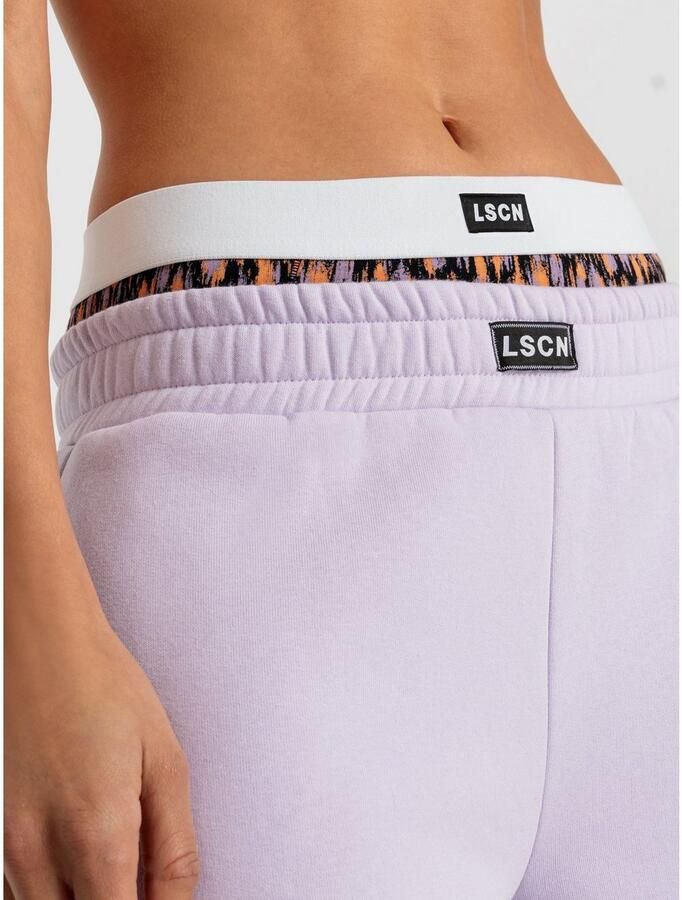 LSCN by LASCANA Sweatbroek met geribde broekband - Foto 2