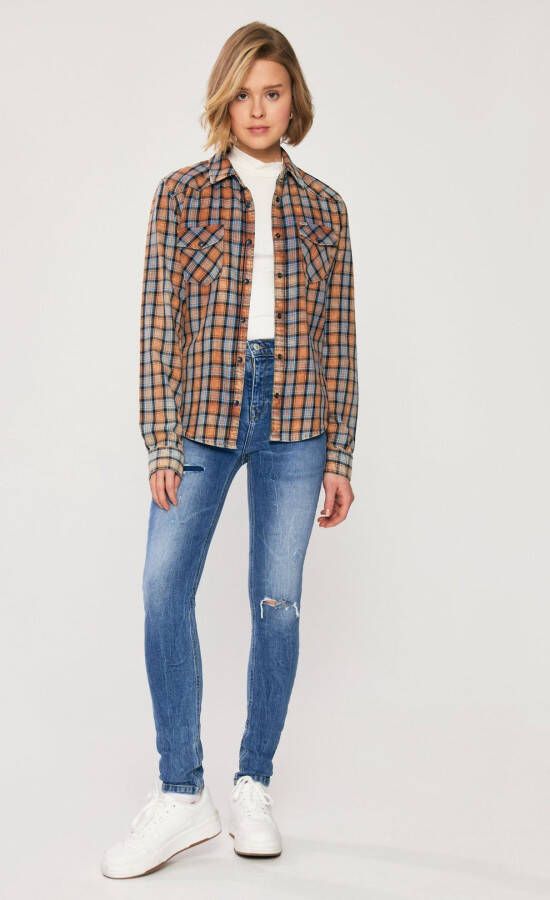 LTB Jeans blouse LUCINDA met twee borstzakken (1-delig)