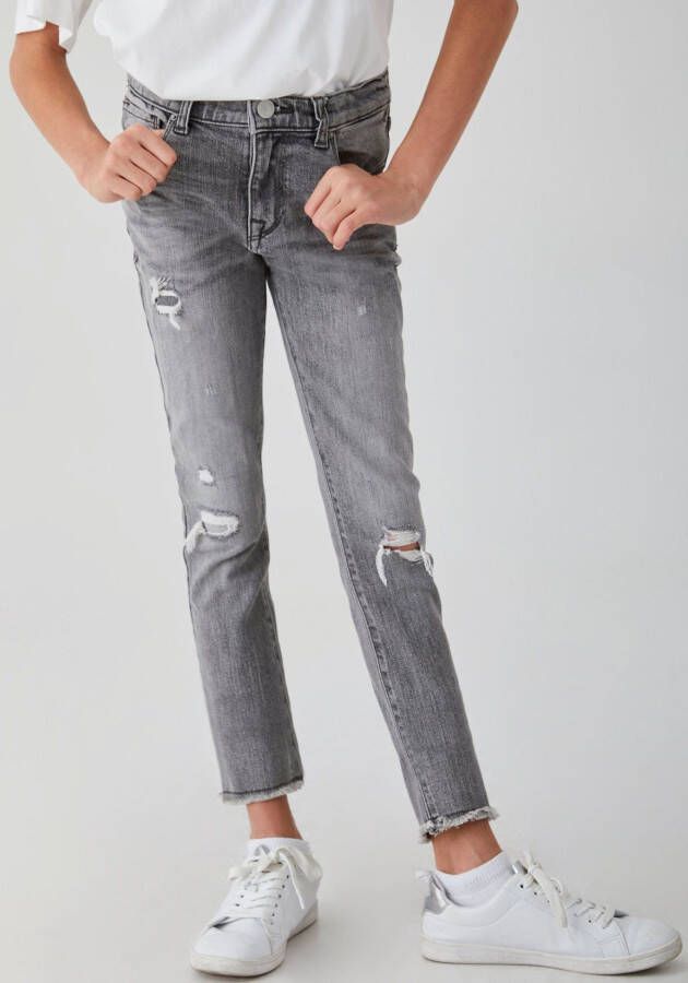 LTB skinny jeans Amy anelia x wash Grijs Meisjes Denim 128