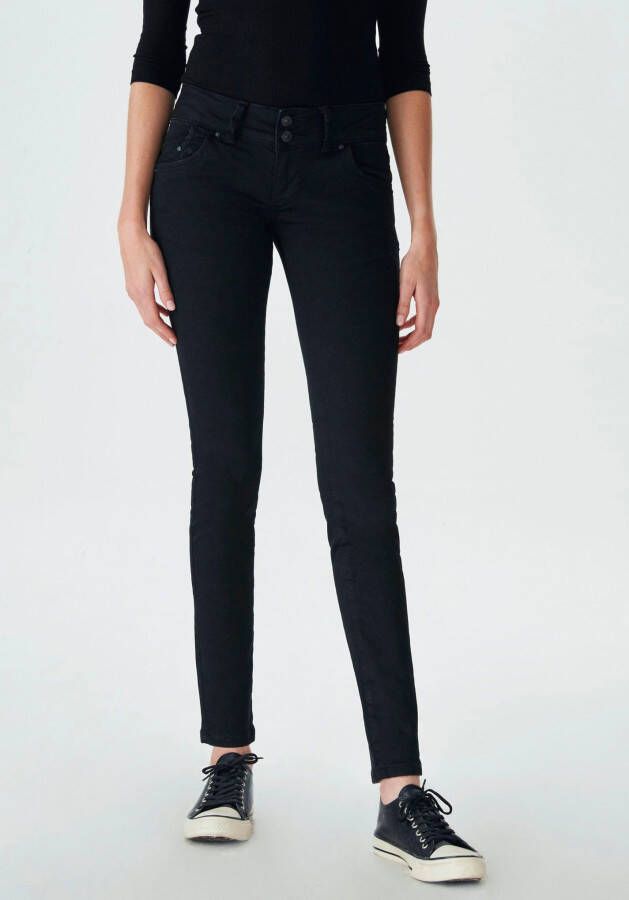 LTB Skinny jeans MOLLY met comfortabele band met 2 knopen voor een optimale pasvorm