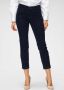 MAC Skinny Cropped Jeans 5471 90 0355L Dark Navy Blue Dames - Thumbnail 3