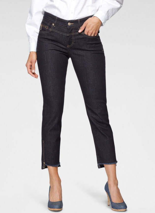 MAC Ankle jeans Rich-slim chic Met bijzonder kleingeldzakje