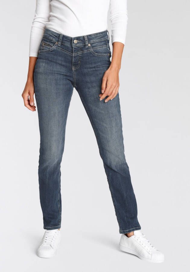 MAC Ankle jeans Rich-slim chic Met bijzonder kleingeldzakje
