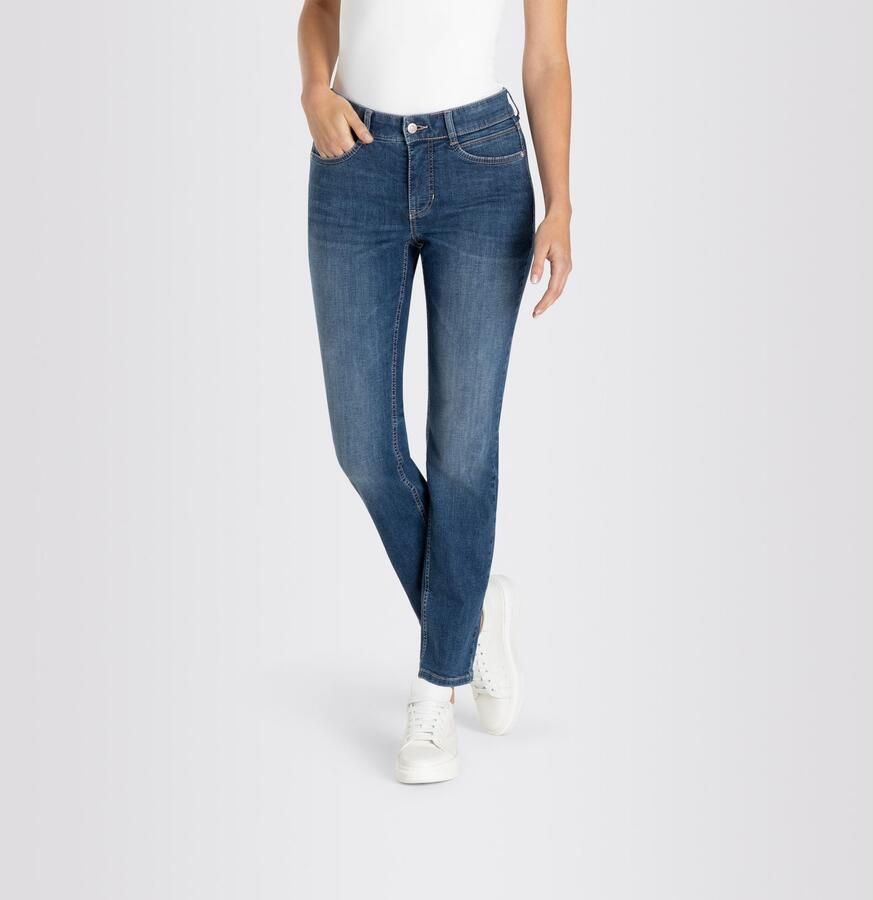 MAC Angela Forever Denim Perfecte pasvorm Slim-Fit Jeans Blue Dames - Foto 3