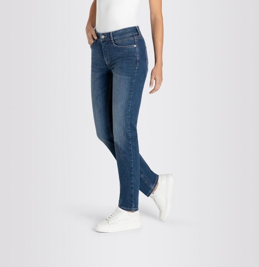 MAC Angela Forever Denim Perfecte pasvorm Slim-Fit Jeans Blue Dames - Foto 4