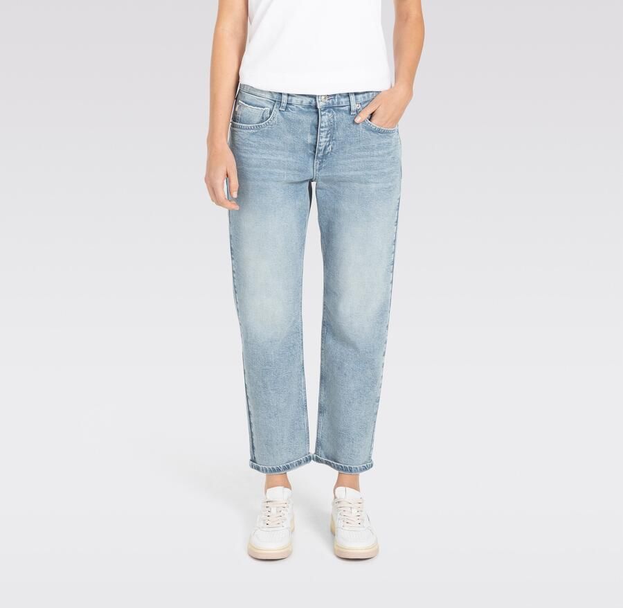 MAC Blauwe Straight Leg Jeans Blue Dames - Foto 3