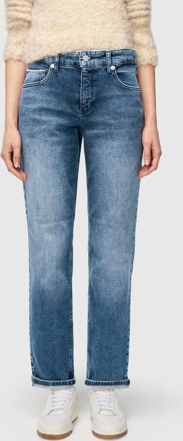 MAC straight leg jeans medium blue denim - Foto 9