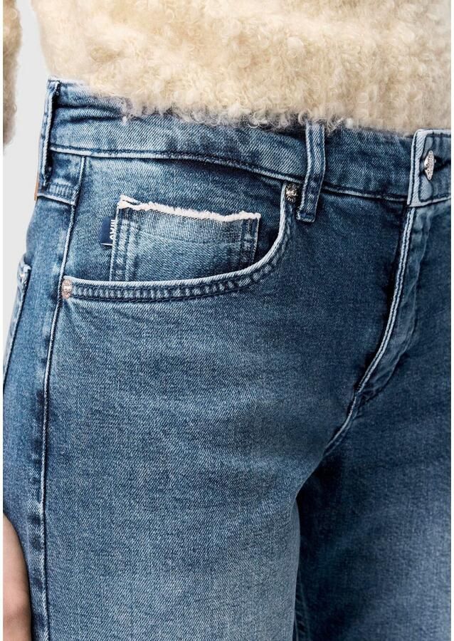 MAC straight leg jeans medium blue denim - Foto 4