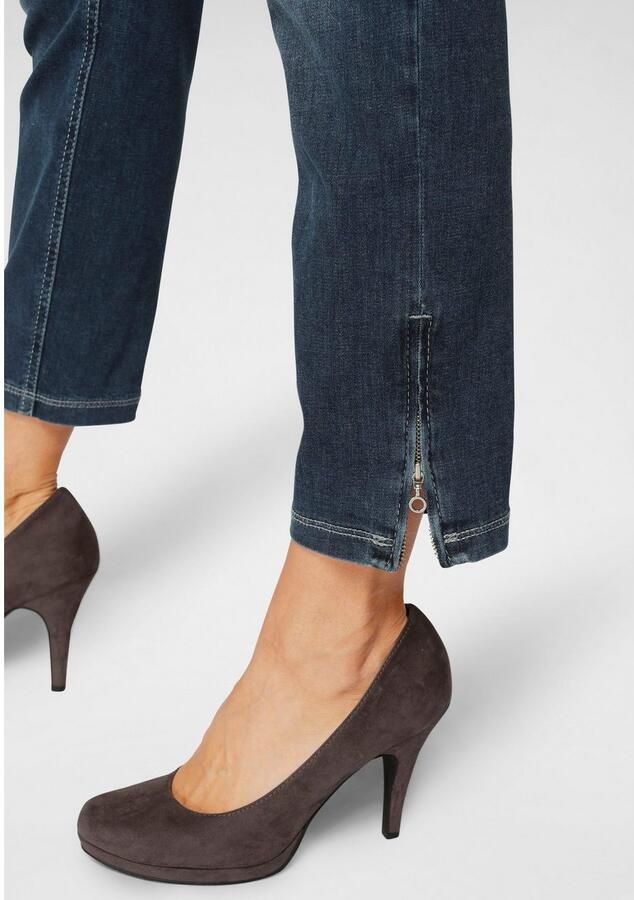 MAC 7 8 jeans Dream Chic Verkort model met ritssluiting - Foto 3