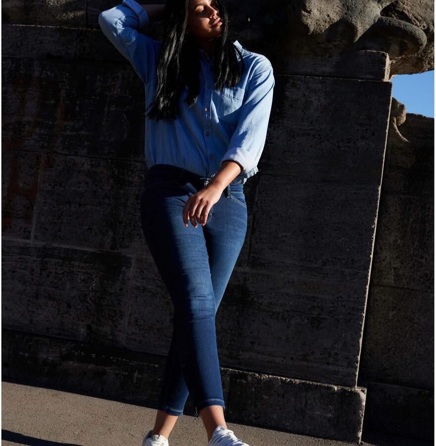 MAC 7 8 jeans Dream Chic Verkort model met ritssluiting - Foto 2