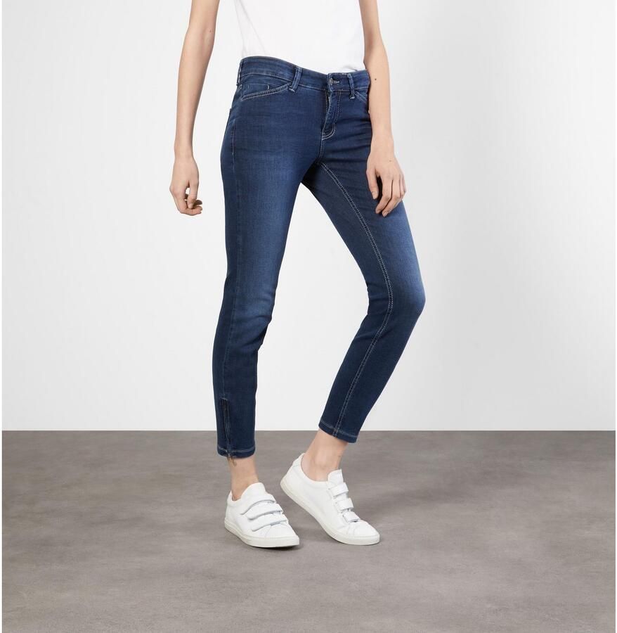 MAC 7 8 jeans Dream Chic Verkort model met ritssluiting - Foto 4