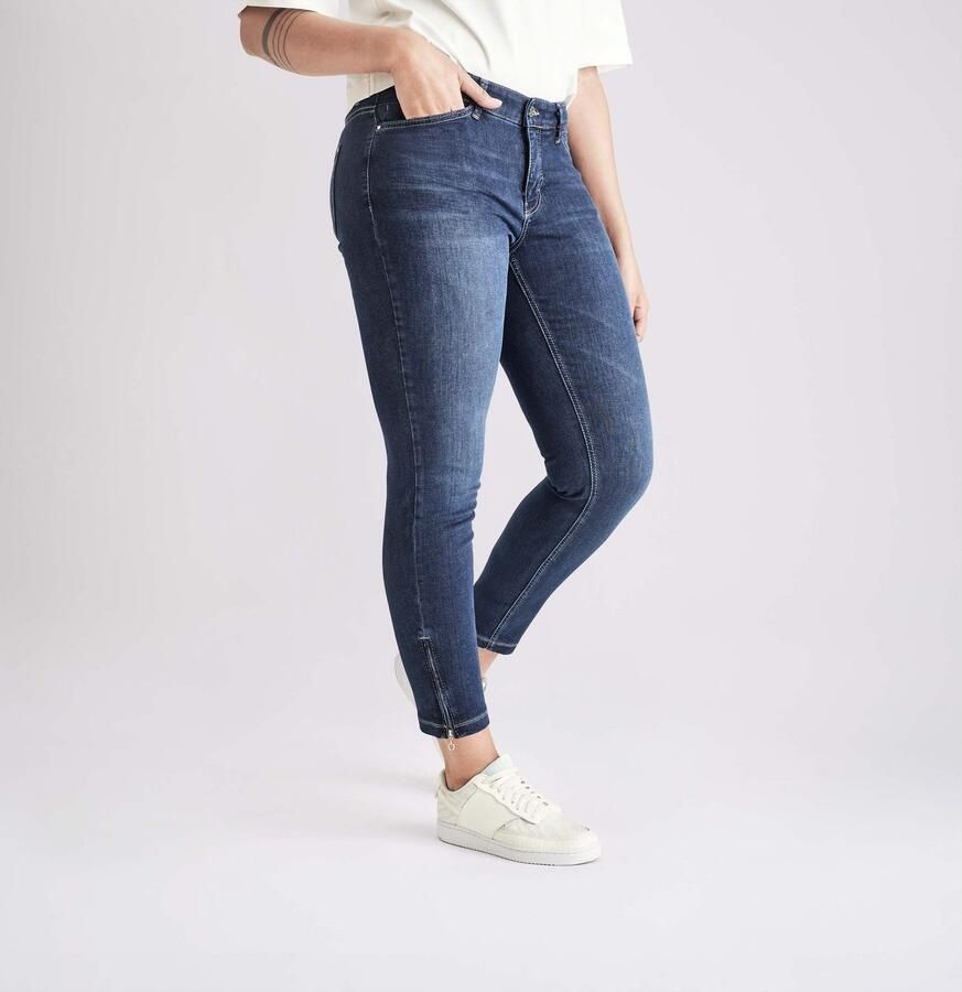 MAC 7 8 jeans Dream Chic Verkort model met ritssluiting - Foto 16