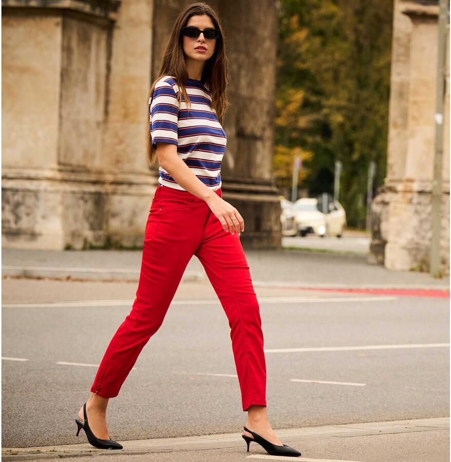 MAC 7 8 jeans Dream Chic Verkort model met ritssluiting - Foto 2