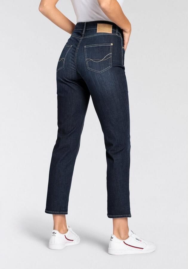 MAC 7 8 jeans Melanie-7 8 Embro Model Melanie verkort en met splitten - Foto 5