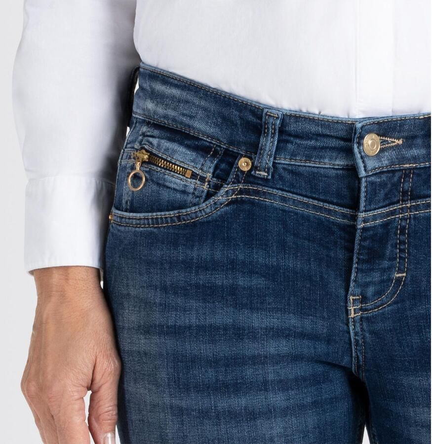 MAC Ankle jeans Rich-slim chic Met bijzonder kleingeldzakje