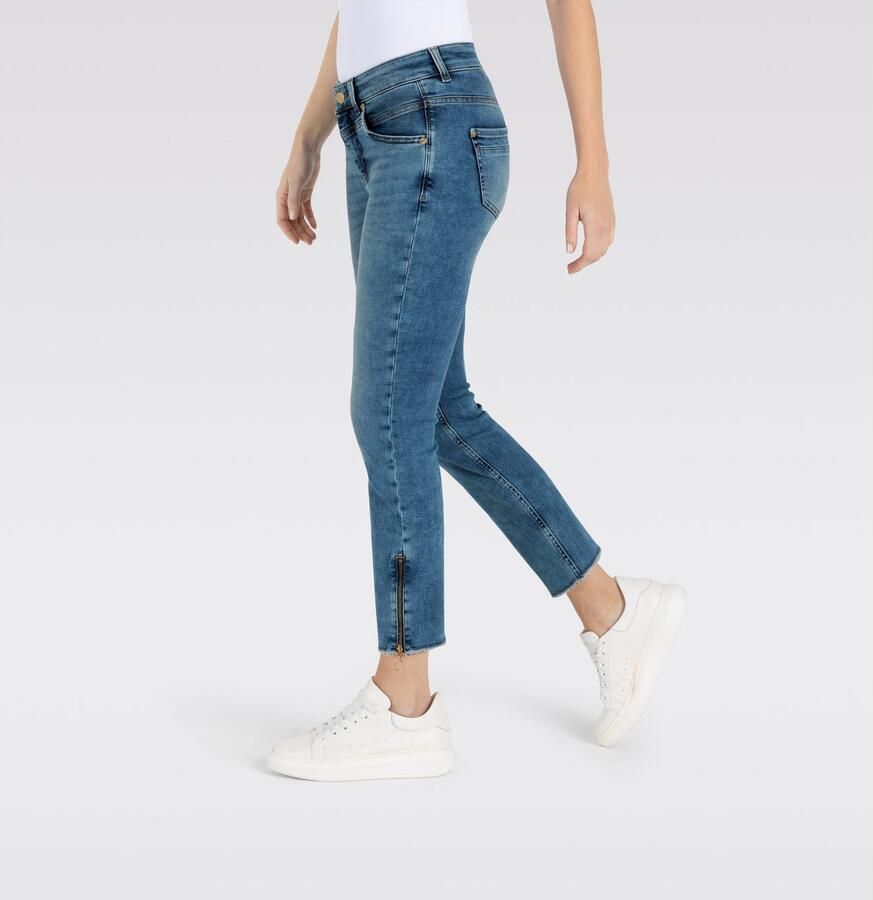 MAC Ankle jeans Rich-slim chic Met bijzonder kleingeldzakje