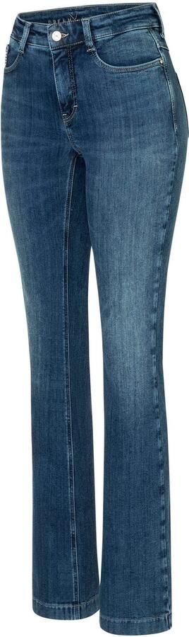MAC Bootcut jeans Dream Boot Figuurvor de shaping-effect glitterdetails op voorzak - Foto 5