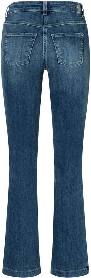 MAC Bootcut jeans Dream Boot Figuurvor de shaping-effect glitterdetails op voorzak - Foto 4