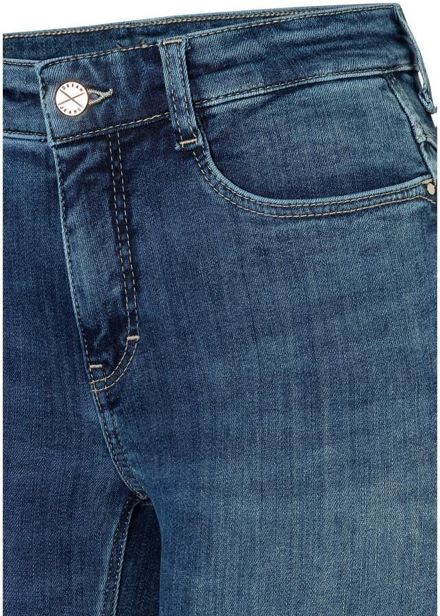 MAC Bootcut jeans Dream Boot Figuurvor de shaping-effect glitterdetails op voorzak - Foto 2