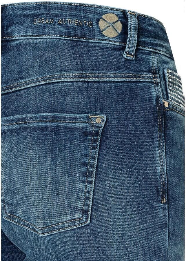 MAC Bootcut jeans Dream Boot Figuurvor de shaping-effect glitterdetails op voorzak - Foto 3