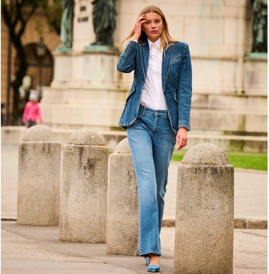 MAC Boot-cut jeans in winterblauw Blue Dames - Foto 2