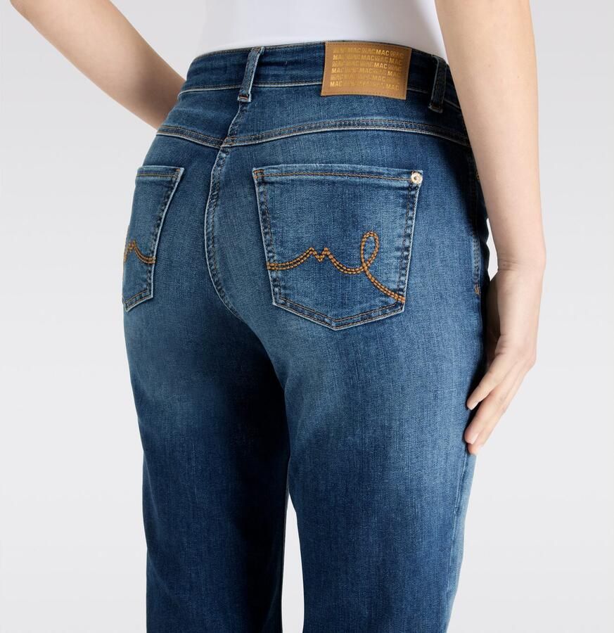 MAC Straight leg jeans in destroyed-look model 'Laura' - Foto 6