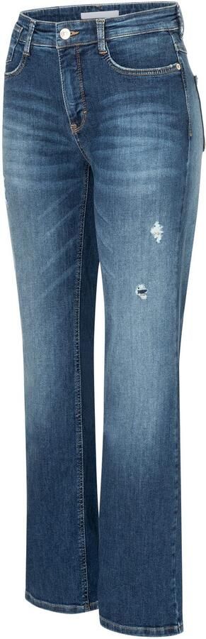 MAC Straight leg jeans in destroyed-look model 'Laura' - Foto 12