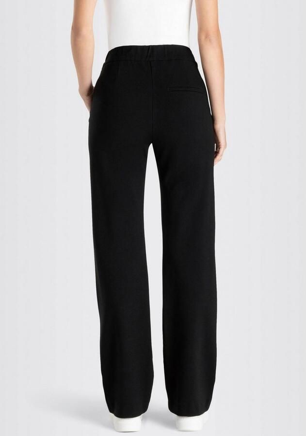 MAC Straight fit stoffen broek met elastische band model 'Chiara' - Foto 16